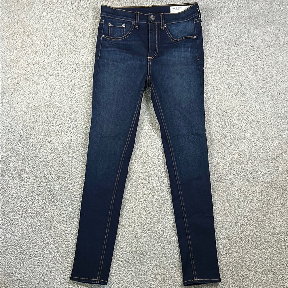 Rag & Bone High Rise Ankle Skinny
